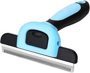 Nasula Professional Dematting Deshedding Comb Tool for Pet Grooming (Puppy Puppies Dog & Cat) Gentle Hair Brushes for Shedding and Cleaning Fur Lice Remover (Comb-B)