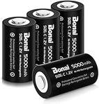 BONAI Rechargeable C Batteries, C C