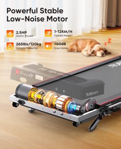 RUNIMON 6-in-1 Folding Treadmill – Compact Home Fitness Machine