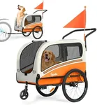 Sepnine Dog Bike Trailer, Supports 