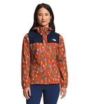 THE NORTH FACE Antora Women's Jacket, Summit Cactus Print Navy/Rust Bronze, L