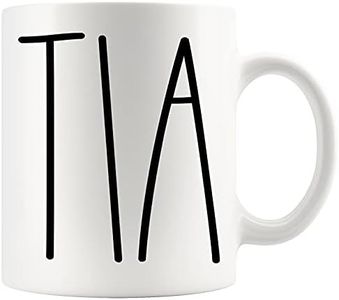 Tia Mug, Tia Mug Gifts for Christmas Coffee Cup, Birthday Gift, Mother's Day/Father's Day, Family Coffee Mug For Birthday Present For The Best Tia Ever Coffee Cup 11oz