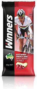 Winners Sports Nutrition Sustained Energy Bar - Apple Berry Crumble, Pack of 12