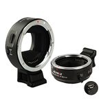 VILTROX EF-NEX IV Auto Focus Lens Mount Adapter Ring compatible with Canon EF EF-S Lens for Sony E Mount Full Frame, Support PDAF and CDAF