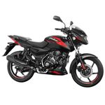 Bajaj Pulsar 125 SP Seat DI Carbon UG Motorbike/Motorcycle | Ebony Black & Red Decals booking for Ex-Showroom