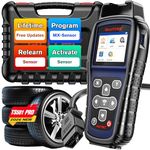 Autel MaxiTPMS TS501 PRO, 2026 TPMS Programming Tool Same as TS508, Up of TS501 TS408S, Relearn Activate 99% TPMS Sensors, Program Autel MX-Sensor 315/433MHz, TPMS Reset & Diagnostics, Lifetime Update