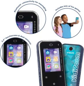 VTech KidiZoom Snap Touch Kids Camera – Blue