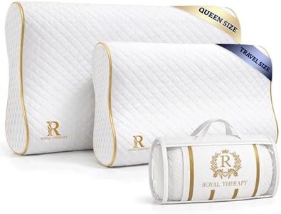 Royal Therapy Sleep System — Home + Travel Set (Queen Contour + Travel Pillow)