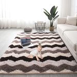 Brown Striped Rug