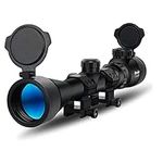 Paike Rifle Scope 3-9x40 EG Red & Green Illuminated Sight With Flip Cover