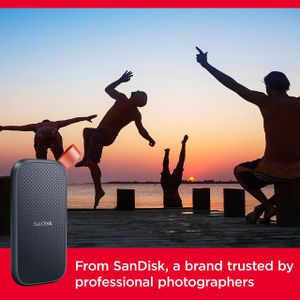 SanDisk 1TB Portable SSD – Grey External Solid State Drive