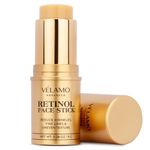 VELAMO ADVANCED Retinol Face Stick: Reduce Fine Lines Wrinkles and Uneven Texture