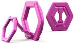 URBAN ARMOR GEAR UAG Magnetic Phone Ring Stand Compatible with MagSafe Magnet, Removable Metal Finger Ring Grip & 360 Rotation Adjustable Kickstand for iPhone 16/15/14/13, Galaxy S24/S23, Orchid Pink