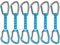 Petzl Unisex Adult M060DA00 Pack of 6 DJINN AXESS Quickdraw 12 cm Blue Solid One Size