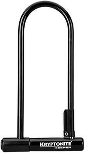 Kryptonite Keeper 12 LS Bicycle U-Lock with Bracket Bicycle U-Lock (4-Inch x 11.5-Inch)