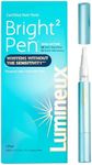 Lumineux 2-in-1 Whitening Pen (1 Pack) Enamel Safe and Clinically Proven to Whiten without The Sensitivity - Removes Coffee, Tea, and Smoking Stains