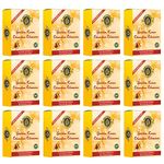 Pal's World Summer Instant Glowing care Women Facial Soap Mini Golden Kesar Chandan pack of 12