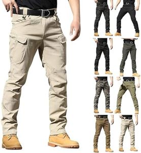 Military Cargo Pants for Men Hiking Fishing Security Stretchy Breathable Lightweight Hot Weather Work Construction Camouflage Flexcamo - Tactical Waterproof Pants Beige XL