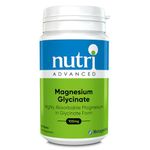 Nutri Advanced - Magnesium Glycinate 100mg High Strength Supplement - Sleep Support - Easily Absorbable, Gentle on Digestion - 220 Tablets