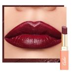 Oulac Burgundy Satin Lipstick - Red Lipsticks for Women, Full Coverage, Cream Smooth Lips, Long-Lasting, Matte Finish, Moisturising, With Shea Butter, Vegan, Clean Beauty 4g SG13 Burgundy