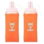 UTOBEST Soft Flask Running Water Bottle Collapsible Water Bottle for Trail Running Hydration Pack Hiking Cycling Climbing 350ML