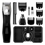 Wahl Groomsman 8 in 1 Multigroomer, Multigroomer for Men, Face and Body Trimming, Beard Trimmers Men, Men’s Stubble Trimmer, Grooming Set, Nose Trimmer, Body Trimming, 3 Interchangeable Heads