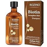 Biotin Shampoo,Biotin Shampoo With Volumising Castor Oil Rosemary Oil And Keratin,Biotin Shampoo For Dry And Damaged Hair,Hair Thickening Treatment For Women & Men With Progressed Thinning