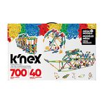 K'NEX | Mega Models Building Set | 3D Educational Toys for Kids, 700 Piece Stem Learning Kit, Engineering for Kids, 40 Model Building Construction Toy for Children Ages 7+ | Basic Fun 80209