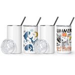 Tumbler For Kids With Straw 4 Pack