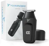 HUMMINGBIRD MK1 Compact Trimmer – Portable Men’s Travel Electric Facial and Body Hair Clipper, No Nick, No Cut, Cordless USB C Rechargeable, LED Display, Face and Body Groomer, Travel-Friendly Shaver