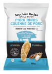 Sea Salt & Cracked Black Pepper Pork Rinds - Southern Recipe Small Batch - Keto Friendly, Gluten Free, Low Carb - 7g Collagen Per Serving - High Protein - 85g Bag