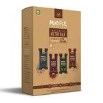 Eat Anytime Assorted Millet Nutri Bar | Gluten Free & High Fiber | Energy Bar Sugar Free | High Protein Bar | Healthy Bar & Breakfast Protein Bar | Granola Bar/Energy Bar - 150gm(6pcs of 25gm)