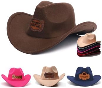 Personalized Cowboy Hat for Toddler Boys Girls Custom Name Cowgirl Hats