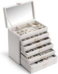 Vlando Large Jewelry Box Organizer,