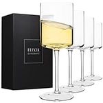 Square Wine Glasses Set of 4 - Crys