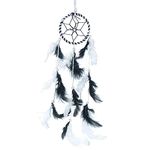 ARTBUG Dream Catcher Natural Feather Small Dream Catcher Hanging for Cars/Rooms (3 inch) - for Positive Energy and Protection