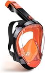 EMSINA Snorkel Mask- Large Air Inle