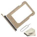 Replacement Sim Card Tray Holder for iPhone Xs Sim Tray Slot Gold