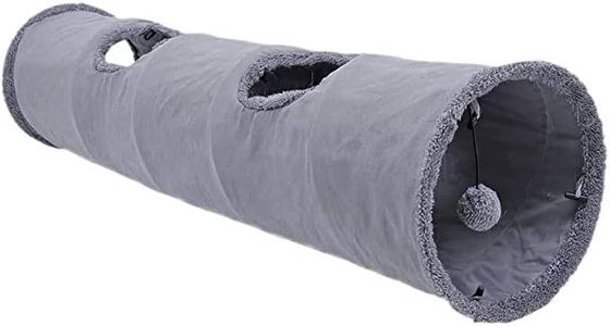 PAWZ Road Cat Tunnel Pet Toys Play Hide Tube with Ball for Large Cat Dogs Rabbit