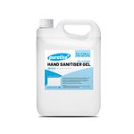 Hand Sanitiser Gel 5l PURATISE Antibacterial Hand Gel - 70% Alcohol Gel Hand Sanitiser Kills 99.99% of Germs & Bacteria - MADE IN THE UK Melbec Microbiology Approved BSEN 1276:2019 & BSEN1500:2013