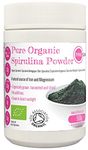 PINK SUN Organic Spirulina Powder 500g (1kg or 2kg) Gluten Free Non GMO Suitable for Vegetarians and Vegans Certified Organic by The Soil Association