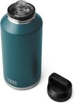 YETI Rambler Bottle Chug, Vaccum Insulated Stainless Steel Bottle with Chug Cap, Agave Teal, 64 oz (1.9 L)