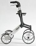 ROLLATOR - LET S GO Out - External USE - TrustCare - Colour: Black