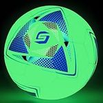 SARETAS Soccer Ball Glow in The Dar