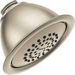 Moen 6371BN Collection 3.75-Inch Single Function Shower Head, Brushed Nickel