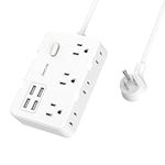DEPOW Power Strip with 6 AC Outlets