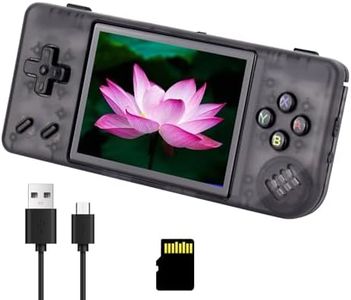 RG28XX Retro Handheld Game Console: 2.83 Inch IPS Screen Linux System Built-in 64GB Hand Held Classic Play System Supports HDMI and TV Output 3100mAh Battery (Black)