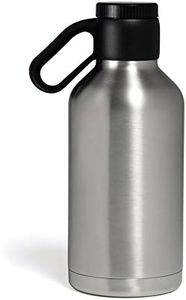 Rabbit 89050Stainless Steel Growler, BlackSilver