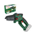 Bosch Cordless Compact Pruner Saw EasyChain 18V-15-7 (for Cutting Through Wood; 18 Volt System; Chain Speed: 6.95m/s; Without Battery)