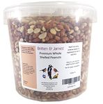 Britten & James Whole Shelled Peanuts for Wild Birds in a Stay Fresh 5L Tub (3.6 kg)